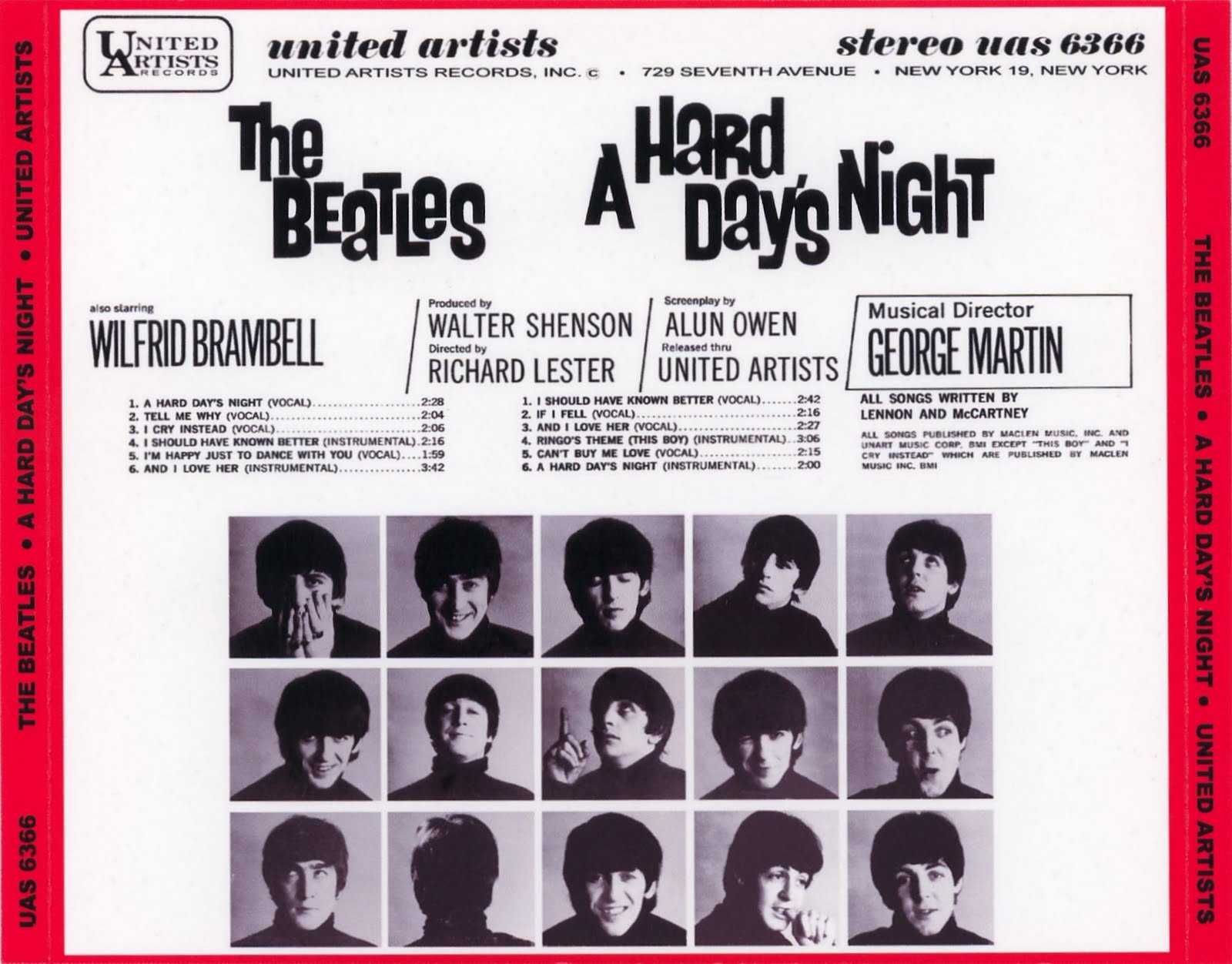 A hard day's night (1964) / the beatles