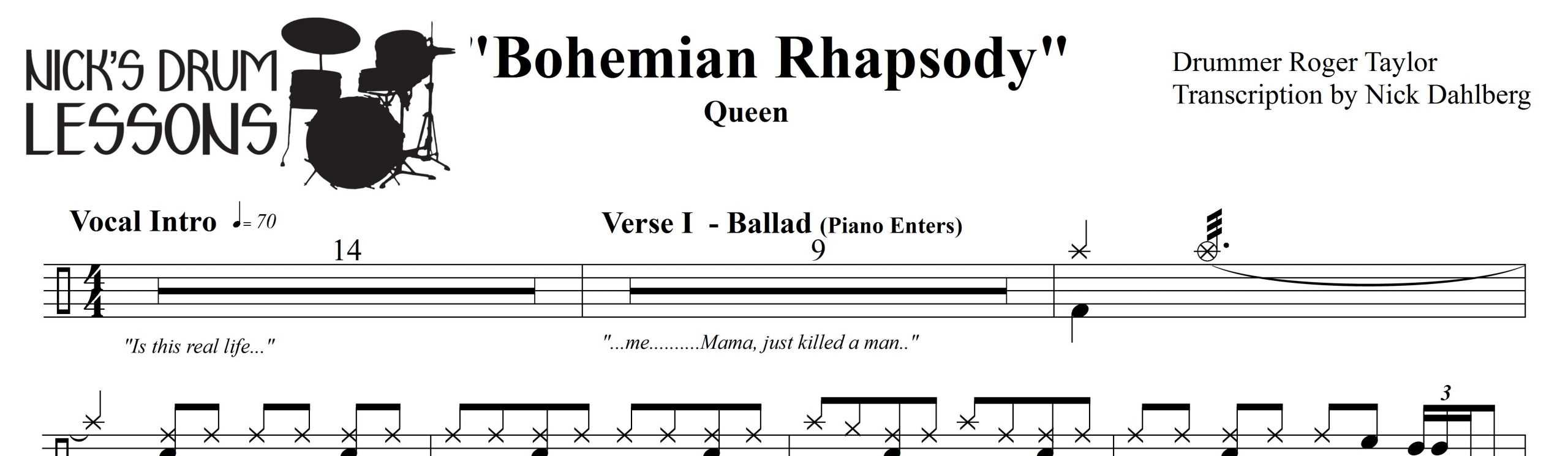 Перевод песни bohemian rhapsody группы queen