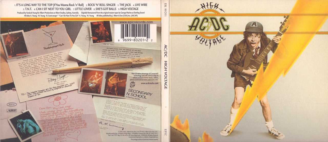 Ac dc high. AC DC 1976 High Voltage. AC/DC "High Voltage". AC DC High Voltage обложка. AC-DC 1974 High Voltage.