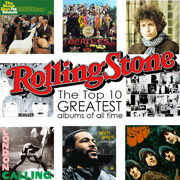 Rolling stone, издание, рейтинг, альбомы, список