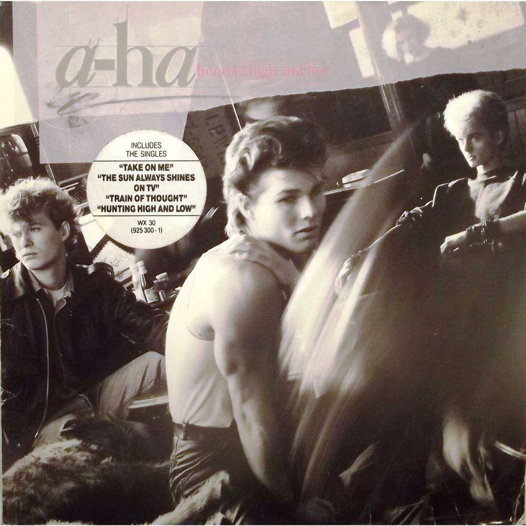 A ha hunting high. A-ha Hunting High and Low 1985. A-ha винил. Виниловая пластинка a-ha. A-ha Hunting High and Low Green Vinyl.