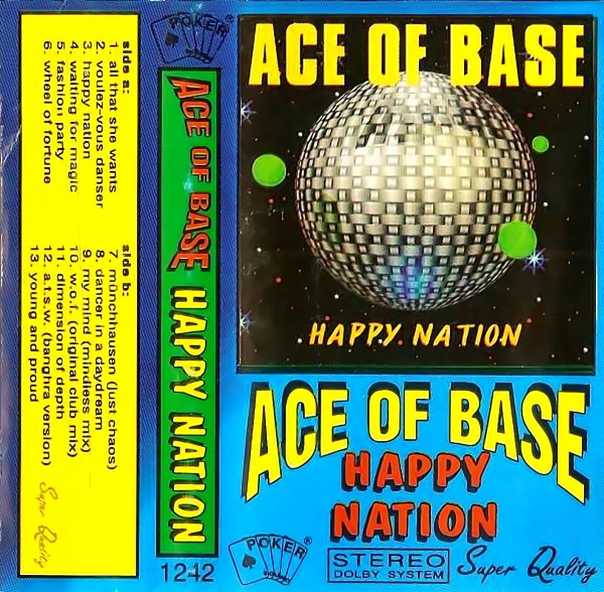 Песня happy nation speed up. 1993.Happy Nation. Ace of Base 1993 Happy Nation. Ace of Base Happy Nation обложка. Happy Nation игры.