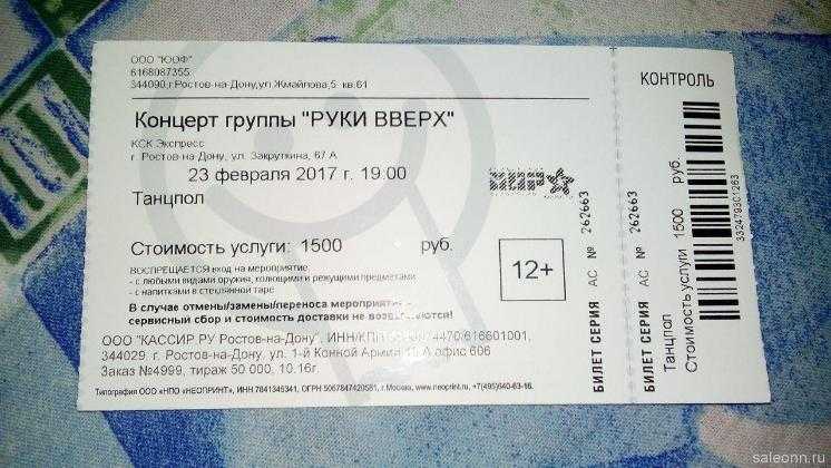 Как купить билет на концерт по пушкинской. Как выглядит билет на концерт. Билет на концерт группы. Электронный билет на концерт руки вверх. Распечатка билетов на концерт.