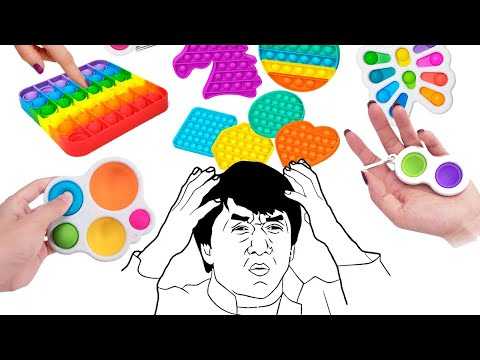 Симпл димпл 🔥 игрушка-антистресс, что такое, как сделать