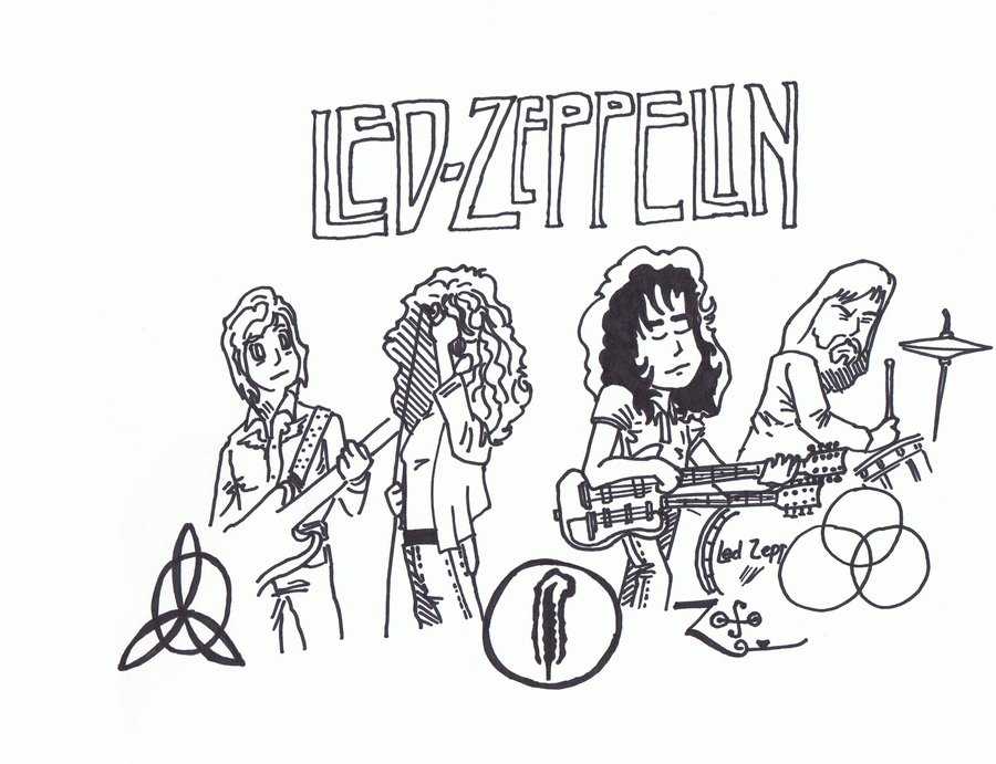 Led zeppelin: история названия группы и её секрет | fuzz music